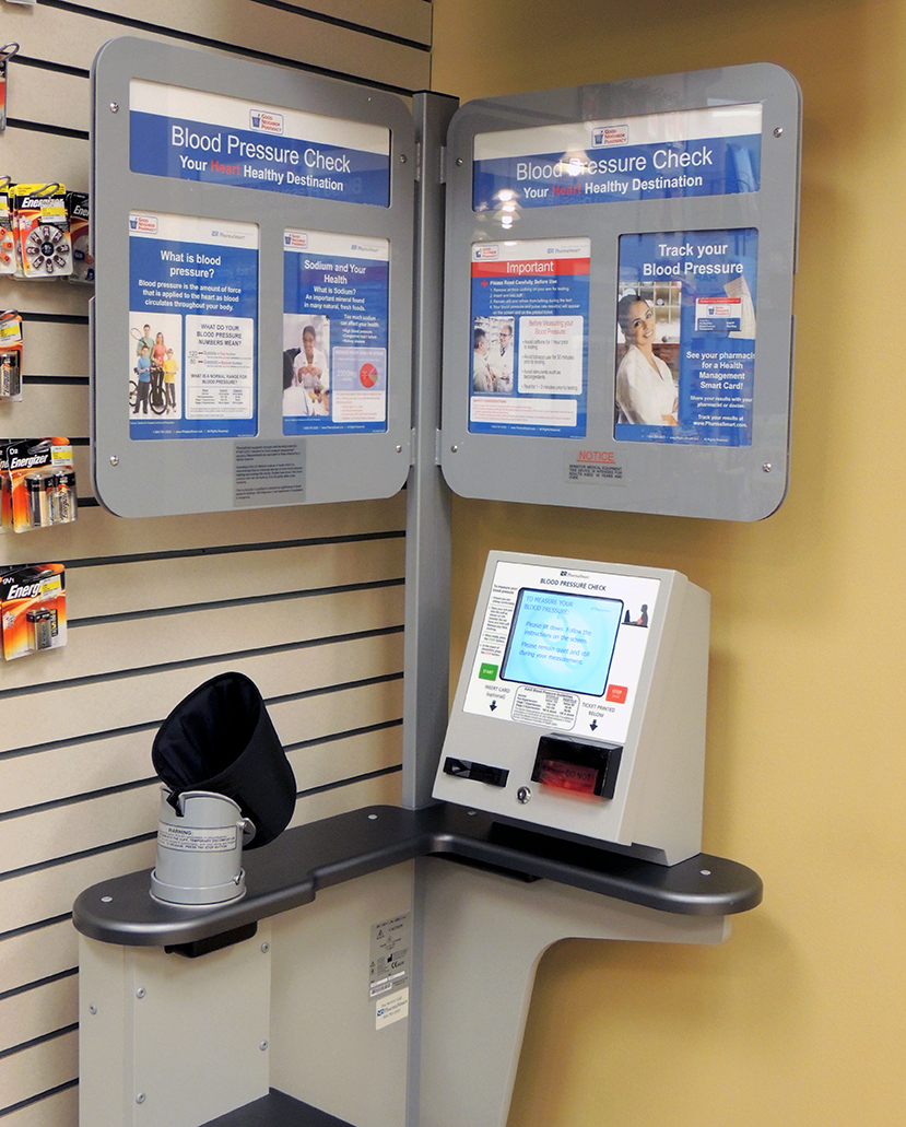 PharmaSmart Blood Pressure Kiosk