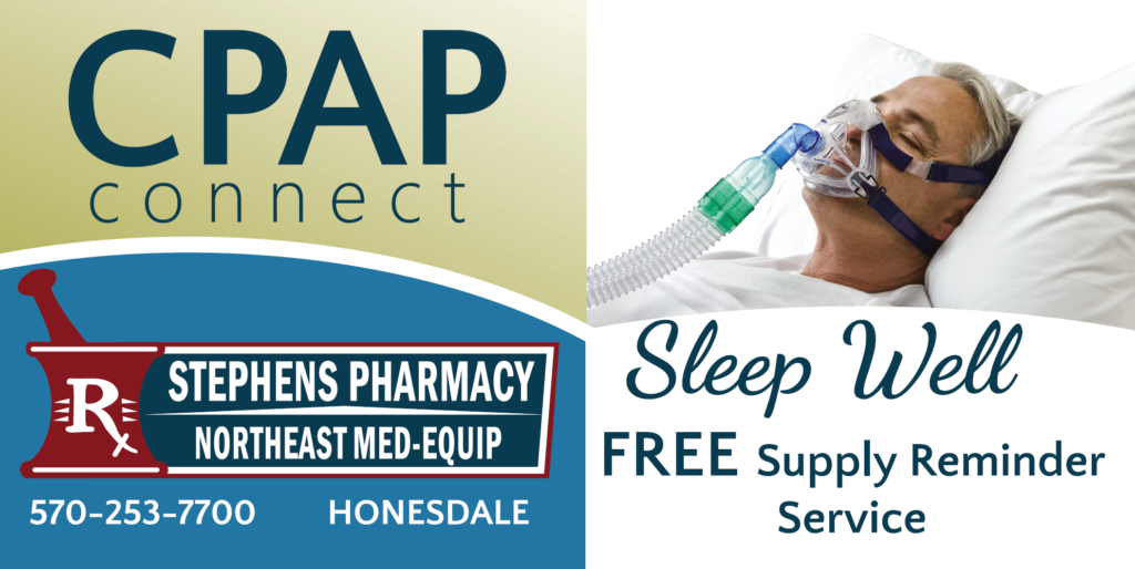 CPAP Connect service available at Stephens Pharmacy and Northeast MedEquip